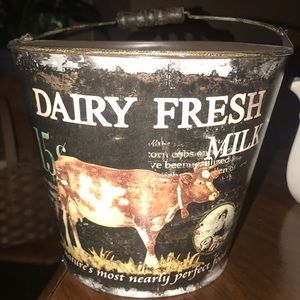 Primitive Dairy Bucket